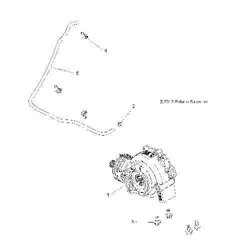 DRIVE TRAIN, FRONT GEARCASE MOUNTING - R16RT_87 ALL OPTIONS (49RGRTRANSMTG13900XP)