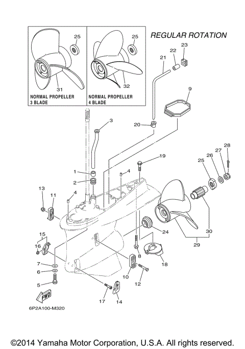 LOWER CASING DRIVE 2