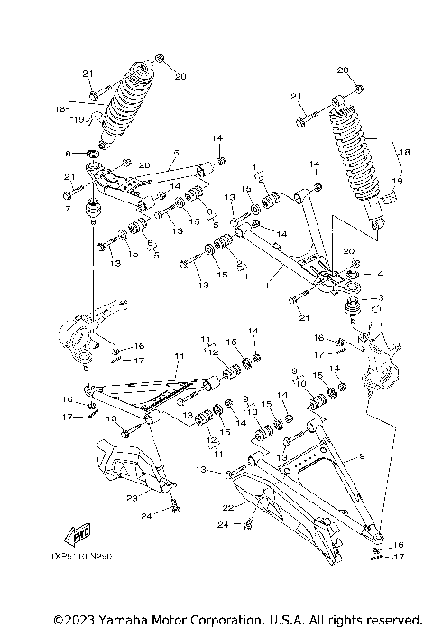 FRONT SUSPENSION WHEEL