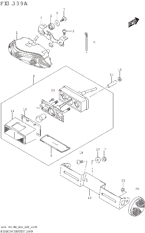 REAR COMBINATION LAMP