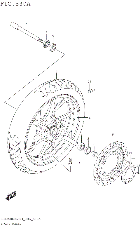 FRONT WHEEL