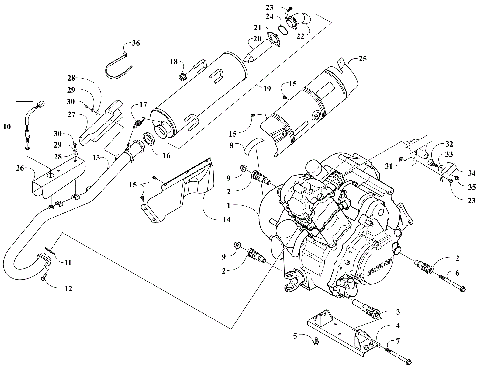 ENGINE AND EXHAUST [301131]
