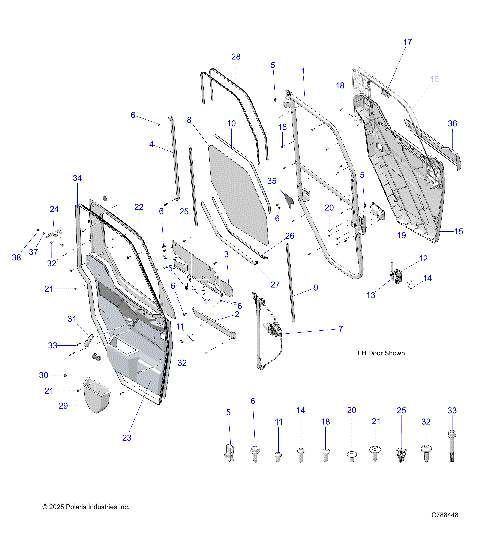BODY, DOOR, FULL, POWER - R26RRV99AK (C788448)
