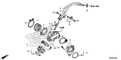 INTAKE MANIFOLD@INJECTOR
