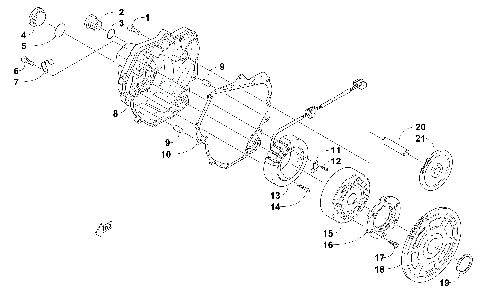 MAGNETO AND COVER ASSEMBLY [99544]