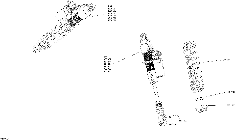 07- Front Shocks MXZ - 600 RS