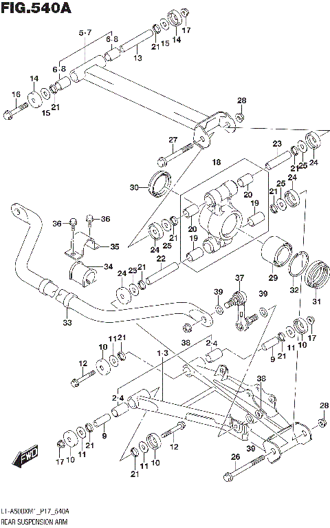 REAR SUSPENSION ARM