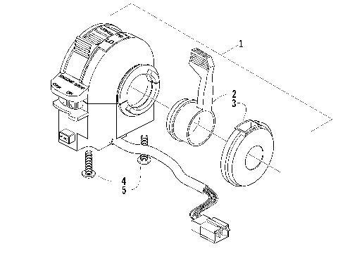 CONTROL SWITCH HOUSING ASSEMBLY [77832]