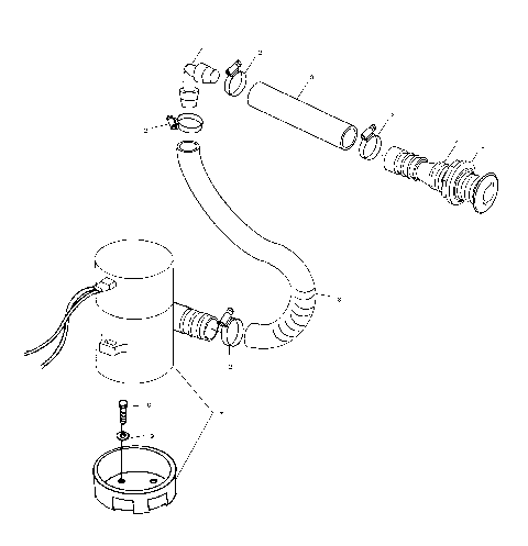 BILGE PUMP - W015199D (4964836483B011)