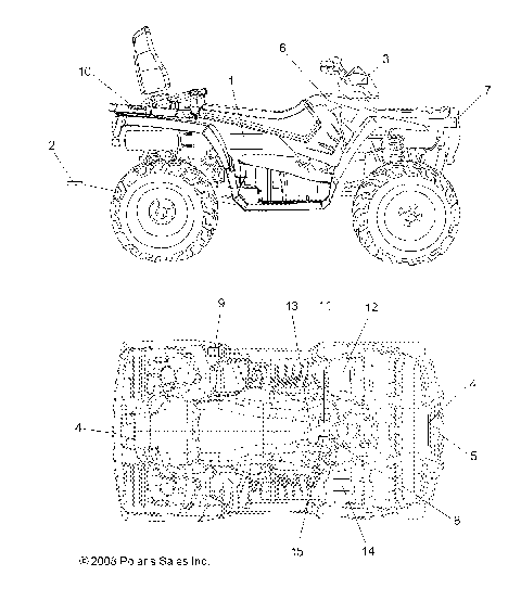 BODY, DECALS - A09DN50AB/AZ (49ATVDECAL09SPTRG500)