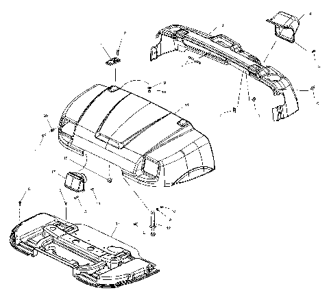 HOOD - C10RB42AA (4976407640A07)