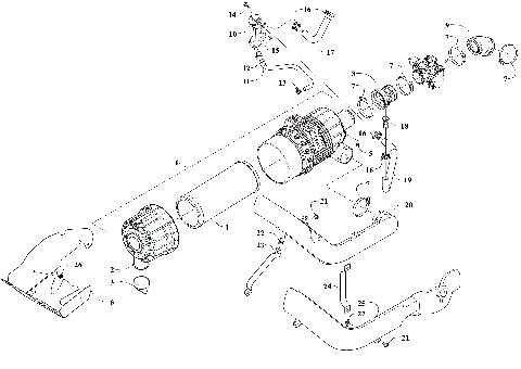AIR INTAKE AND BELT COOLING ASSEMBLY [304048]