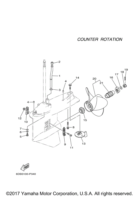 LOWER CASING DRIVE 4