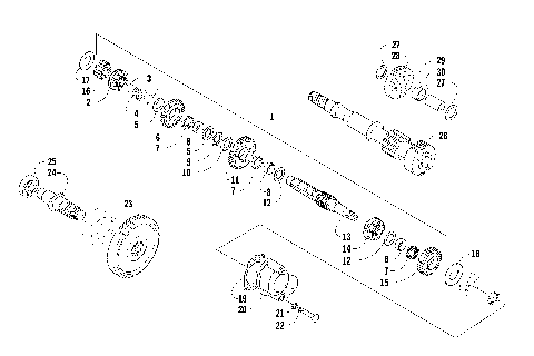 SECONDARY TRANSMISSION ASSEMBLY [87895]