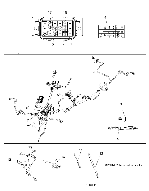 ELECTRICAL, HARNESS - A15SHS57CS (100006)