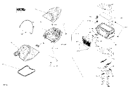 09- Seat - Footrests and Cooler