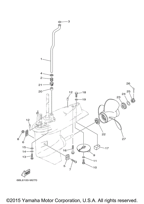 LOWER CASING DRIVE 2