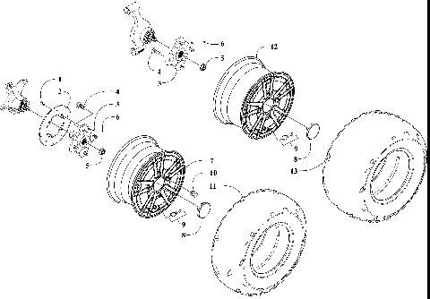 WHEEL AND TIRE ASSEMBLY [302794]