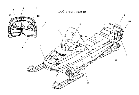BODY, DECALS - S15SU4BEL (49SNOWDECAL14WIDELX)