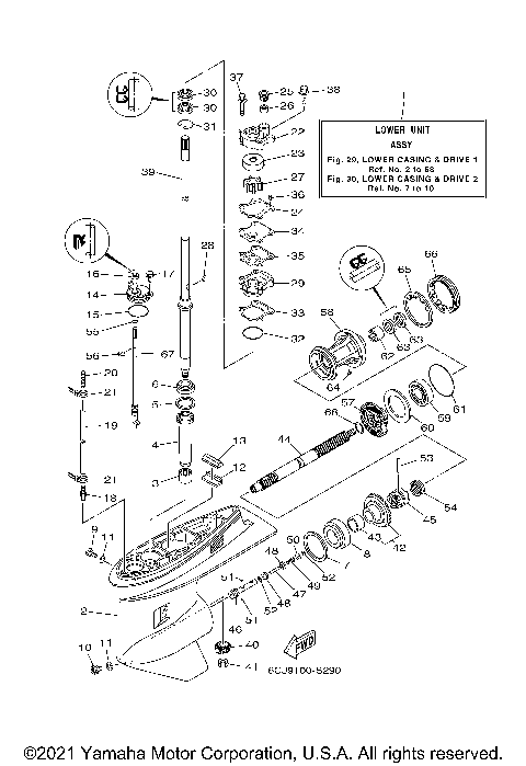 LOWER CASING DRIVE 1