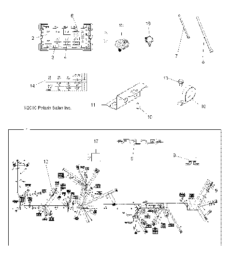 ELECTRICAL, HARNESS - A11DX55FL (49ATVHARNESS11SPTRGEPS550I)