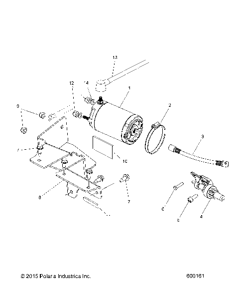 ENGINE, STARTER MOTOR - S16PU6NSL/NEL (600161)