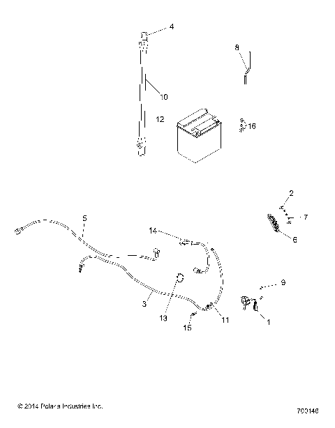 ELECTRICAL, BATTERY - R15RMA57FA (49RGRBATTERY15570)
