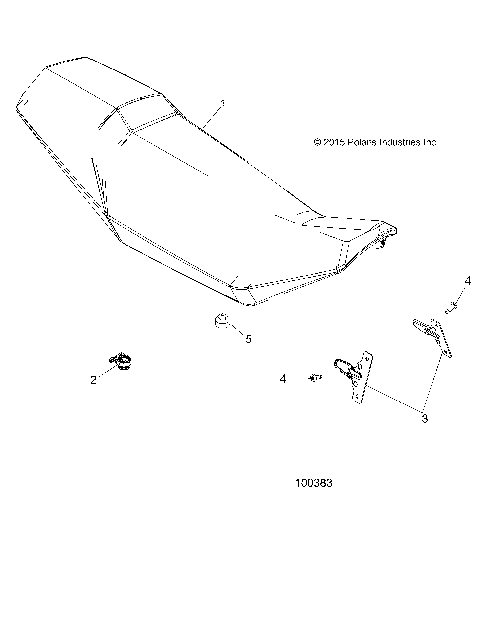 BODY, SEAT - A19SVS95CR/ER [100383]