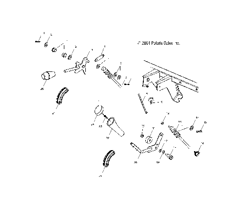 GEAR SELECTOR - DIFFERENTIAL LOCK - A10RD50AA (4970937093C10)