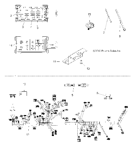 ELECTRICAL, HARNESS - A11DX85AF/AG/AZ (49ATVHARNESS11SPTRGEPS850)