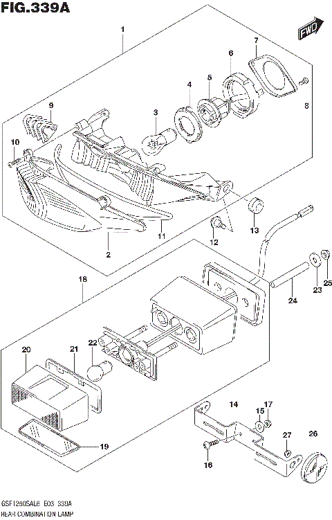 REAR COMBINATION LAMP