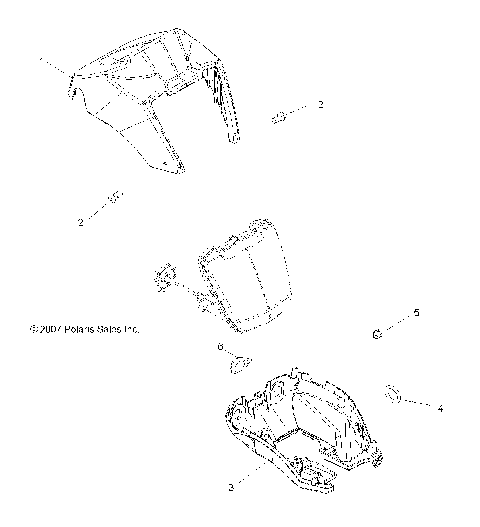 BODY, HEADLIGHT POD - A17SEA57F1/SEE57F1/F2 (49ATVHEADLIGHT11SP800)