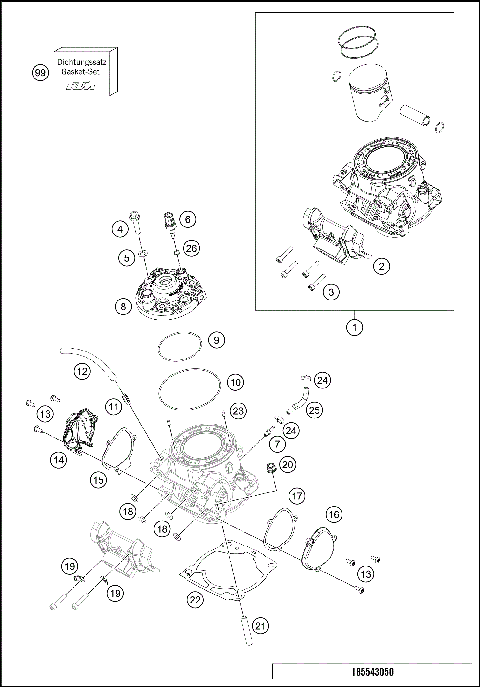 CYLINDER, CYLINDER HEAD