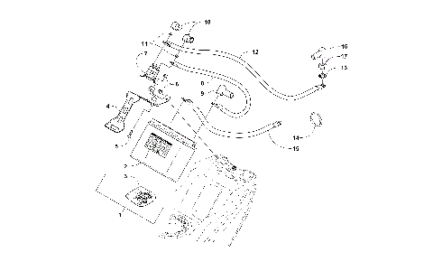 BATTERY AND TRAY ASSEMBLY [105685]