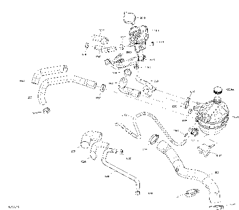02- Engine - Cooling - 850 ETEC Turbo