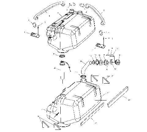 FUEL TANK - W015099D (4964866486A010)