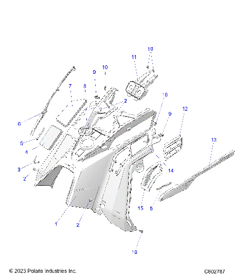 BODY, CONSOLE - S26TDE9FS (C602787)