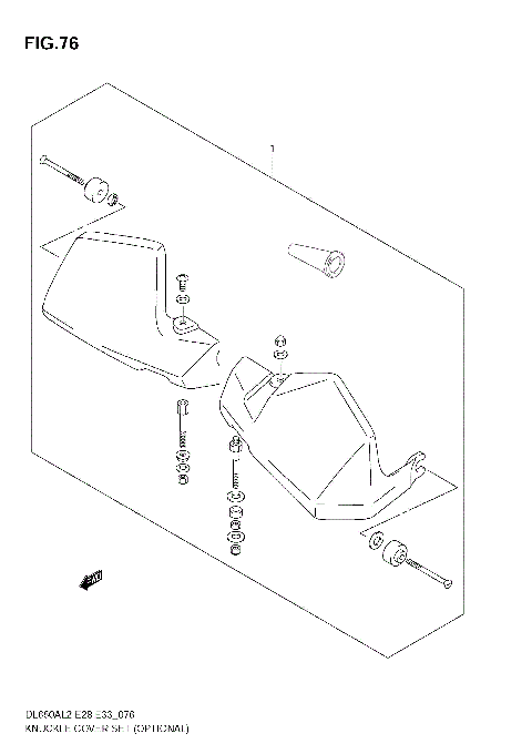 KNUCKLE COVER SET (OPTIONAL)