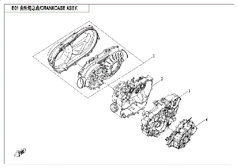 CRANKCASE ASSY.