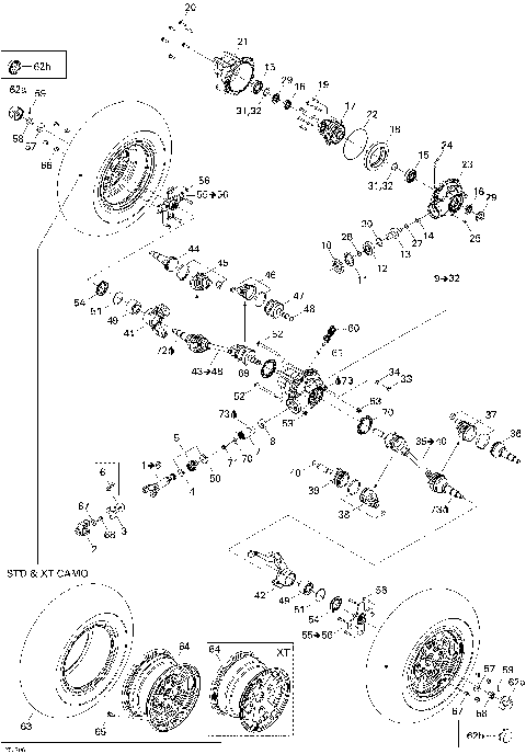 07- Drive System, Front STD