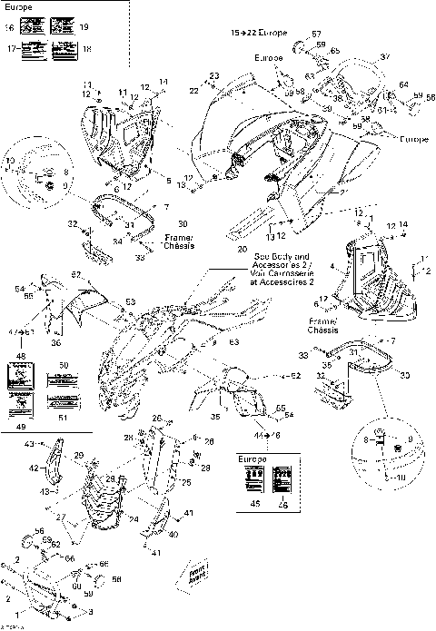 09- Body And Accessories, Front View Europe (31T0914a)