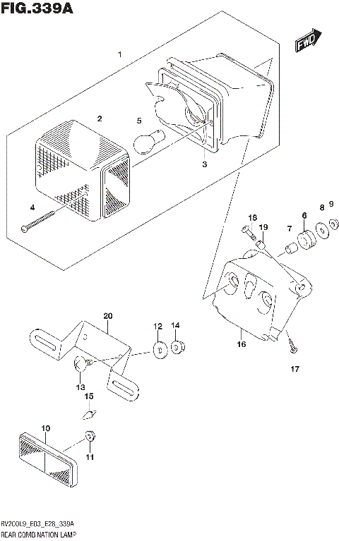 REAR COMBINATION LAMP