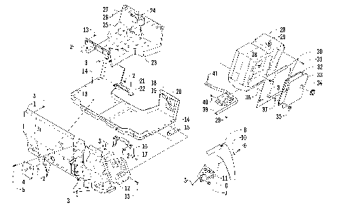 CONSOLE, FLOOR PANEL & STORAGE BOX ASSEMBLY [94110]
