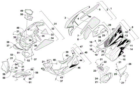 SKID PLATE AND SIDE PANEL ASSEMBLY