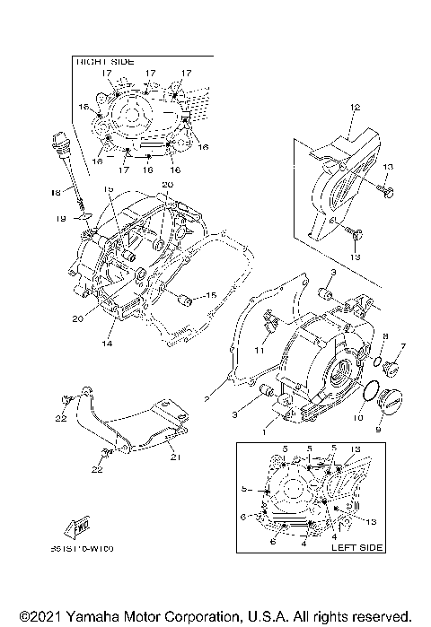 CRANKCASE COVER 1