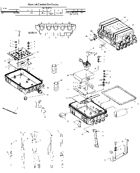 ELECTRICAL BOX - W004978I (4955795579B011)