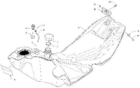 GAS TANK ASSEMBLY [108692]
