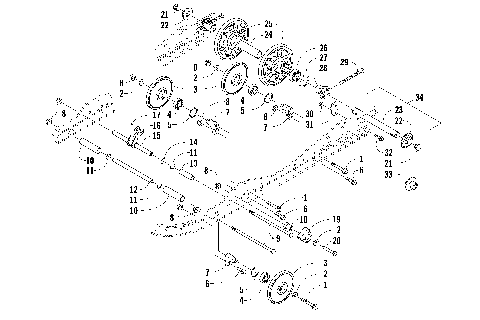 IDLER WHEEL ASSEMBLY [90470]