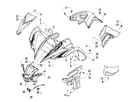 FRONT BODY ASSEMBLY [96018]