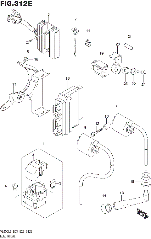 ELECTRICAL (VL800TL8 E28)